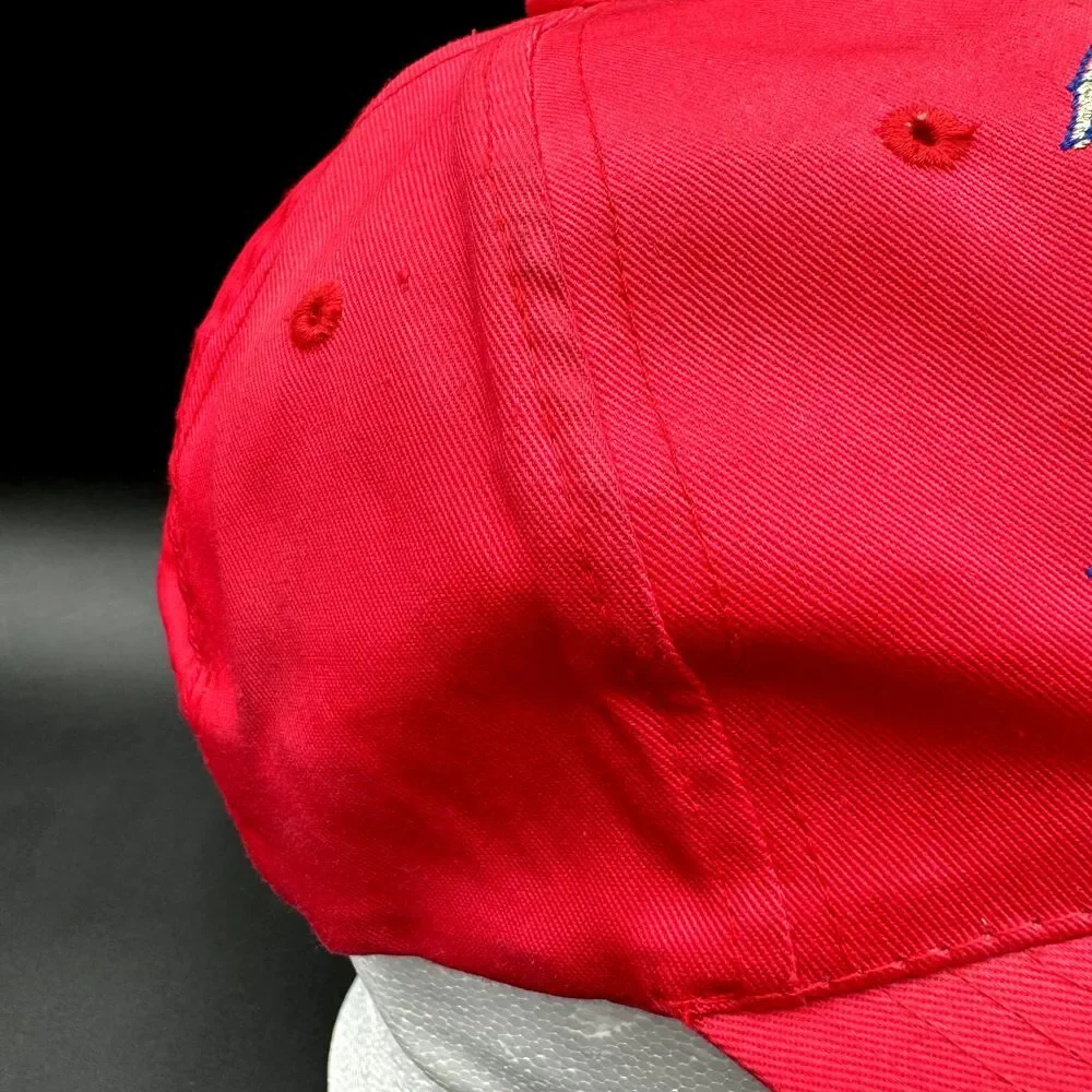 Miller Beer Hat Snapback‎ Cap Brewing Embroidered Eagle One Size Red VTG